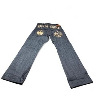 Artful Dodger "Death Dance" jeans Wide Leg, Baggy 40(42)x35.5 13" Leg opening